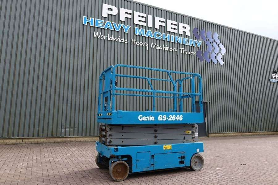 Genie GS2646 Electric, Working Height 9.80m, Capacity 45  - Nacelle ciseaux: photos 1 Genie GS2646 Electric, Working Height 9.80m, Capacity 45  - Nacelle ciseaux: photos 1
