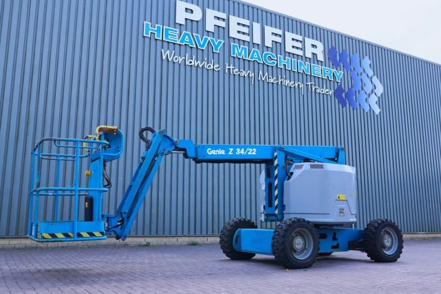 Genie Z34/22 Diesel, 4x4 Drive, 12.6m Working Height, 6. - Nacelle articulée: photos 1 Genie Z34/22 Diesel, 4x4 Drive, 12.6m Working Height, 6. - Nacelle articulée: photos 1
