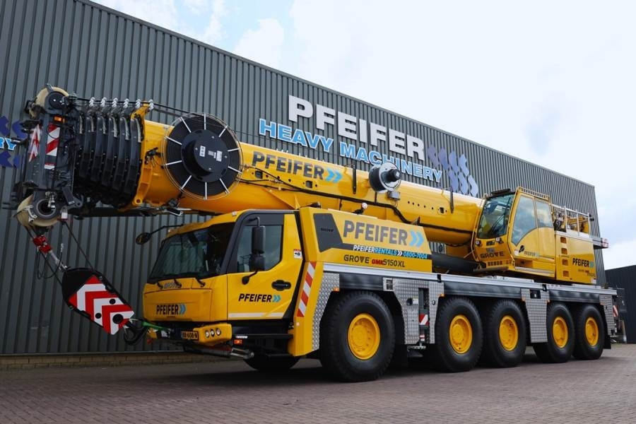 Grove GMK5150XL Available For Rent, Dutch Registration, - Grue tout-terrain: photos 1 Grove GMK5150XL Available For Rent, Dutch Registration, - Grue tout-terrain: photos 1
