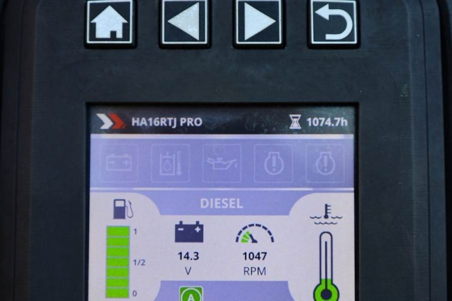 Haulotte HA16RTJ Pro Diesel, 4x4x4 Drive, 16 m Working Heig - Nacelle articulée: photos 5 Haulotte HA16RTJ Pro Diesel, 4x4x4 Drive, 16 m Working Heig - Nacelle articulée: photos 5