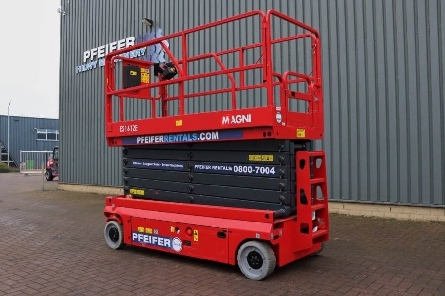 Magni ES1612E Available Directly From Stock, Electric, 1 - Nacelle ciseaux: photos 5 Magni ES1612E Available Directly From Stock, Electric, 1 - Nacelle ciseaux: photos 5