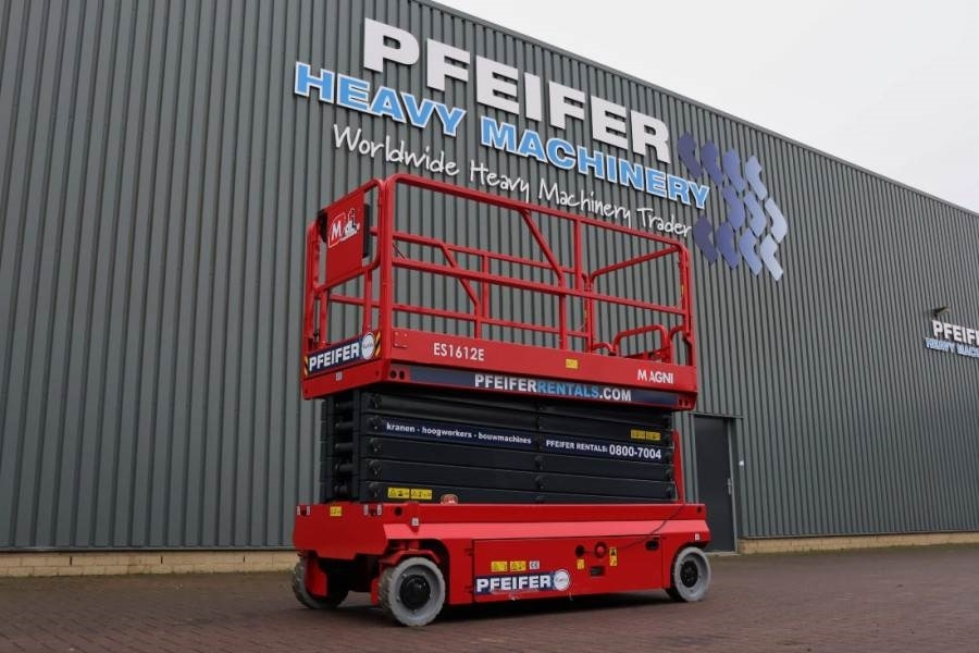 Magni ES1612E Valid inspection, *Guarantee!, Electric, 1 - Nacelle ciseaux: photos 1 Magni ES1612E Valid inspection, *Guarantee!, Electric, 1 - Nacelle ciseaux: photos 1