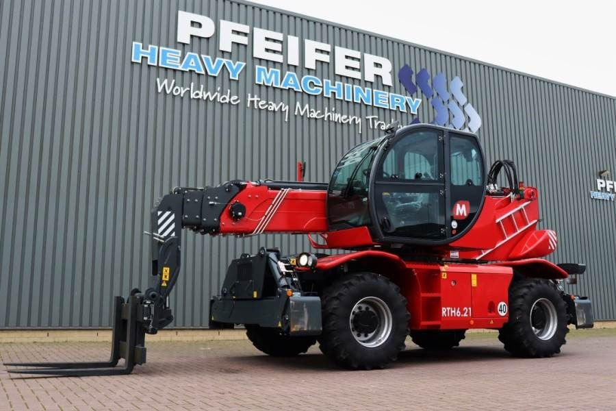 Magni RTH 6.21-D/D 6000kg Capacity, 21m Lifting Height, - Chariot télescopique: photos 1 Magni RTH 6.21-D/D 6000kg Capacity, 21m Lifting Height, - Chariot télescopique: photos 1