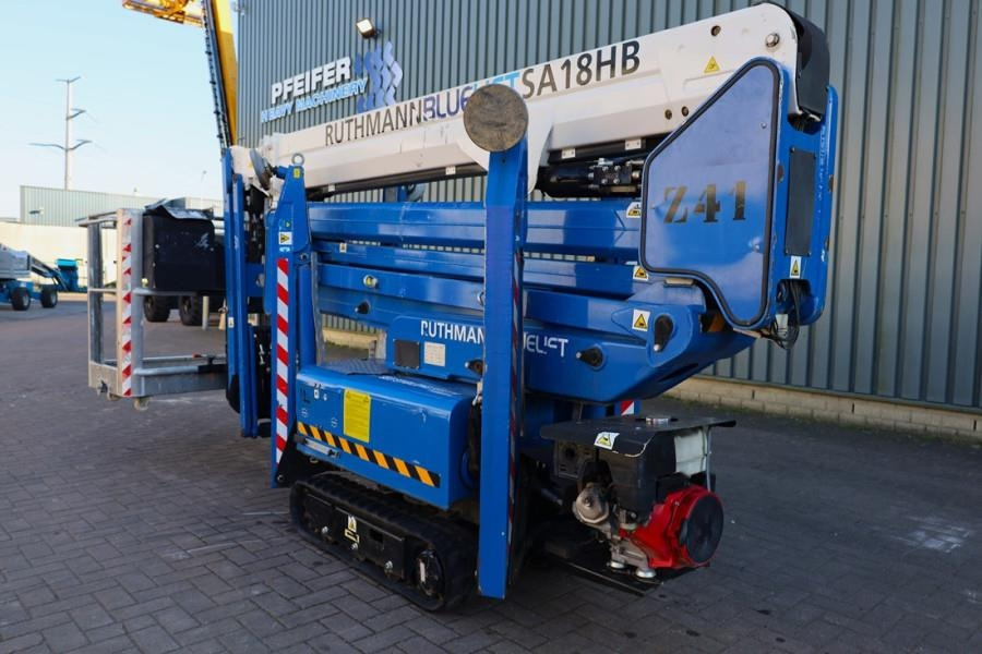 Nacelle articulée Ruthmann BLUELIFT SA18HD Gasoline / 220V, 18m Working Heigh: photos 8 Nacelle articulée Ruthmann BLUELIFT SA18HD Gasoline / 220V, 18m Working Heigh: photos 8