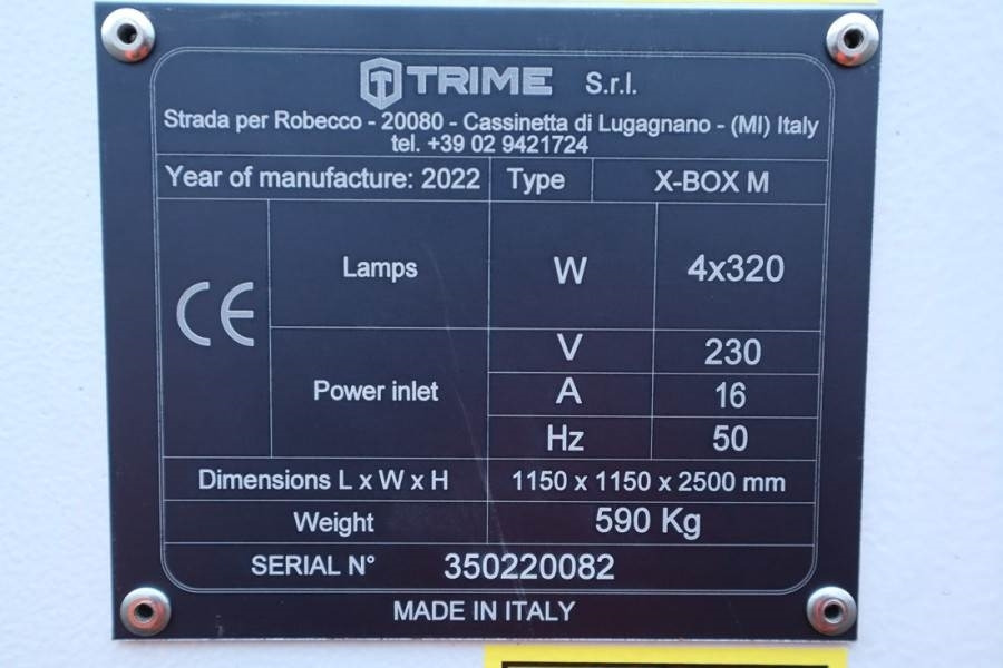 Mat d'éclairage Trime X-BOX M 4 x 320W Valid inspection, *Guarante: photos 6
