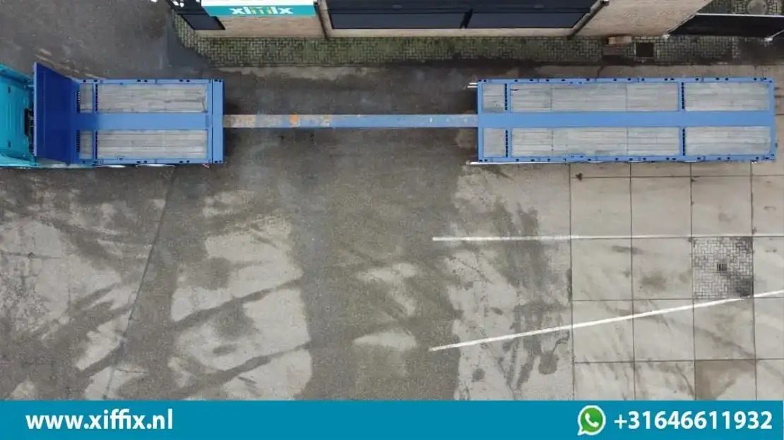 Doll 3-ass. Vlakke uitschuifbare oplegger / Naloop gestuurd / 14090 - Semi-remorque plateau: photos 2 Doll 3-ass. Vlakke uitschuifbare oplegger / Naloop gestuurd / 14090 - Semi-remorque plateau: photos 2