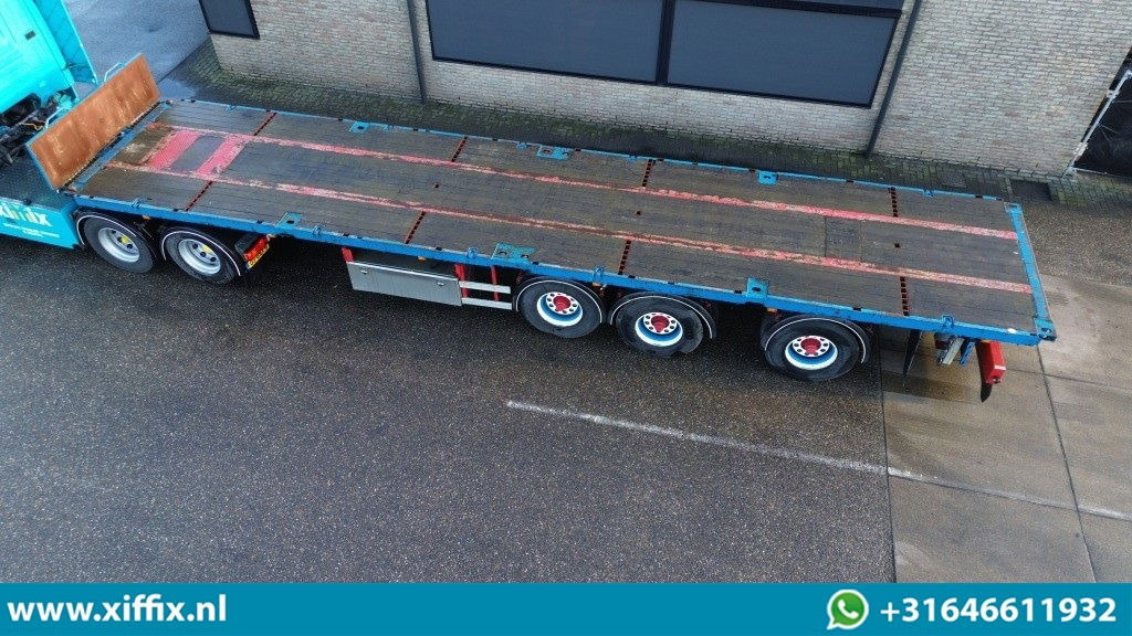 Groenewegen 3-ass. Vlakke oplegger / 1x gestuurd - Semi-remorque plateau: photos 2 Groenewegen 3-ass. Vlakke oplegger / 1x gestuurd - Semi-remorque plateau: photos 2