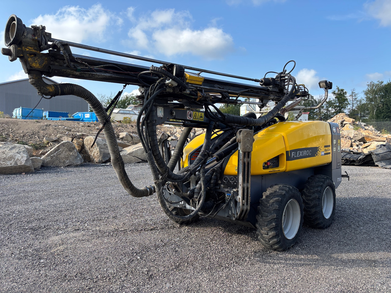 Atlas Copco Flexiroc T15R-01 - Foreuse: photos 1 Atlas Copco Flexiroc T15R-01 - Foreuse: photos 1