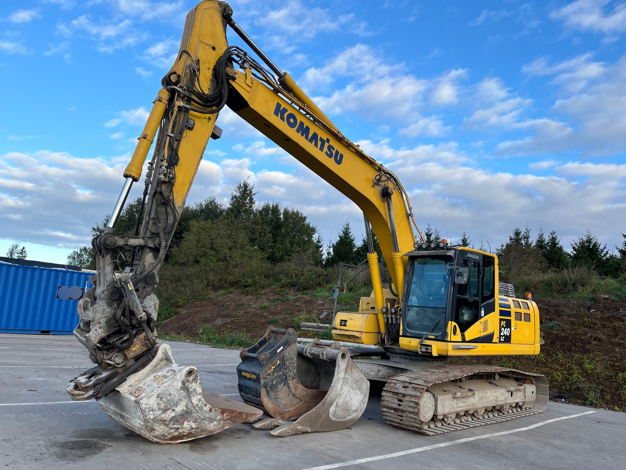 Komatsu PC240LC-11 - Pelle: photos 1 Komatsu PC240LC-11 - Pelle: photos 1