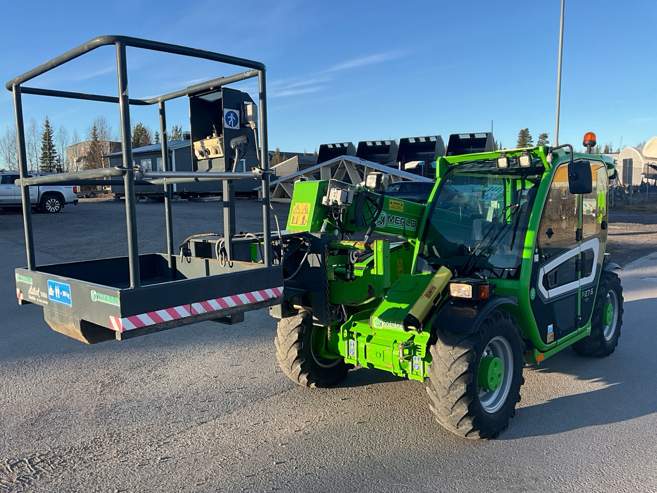 Merlo P27.6 Top - Chariot télescopique: photos 1 Merlo P27.6 Top - Chariot télescopique: photos 1
