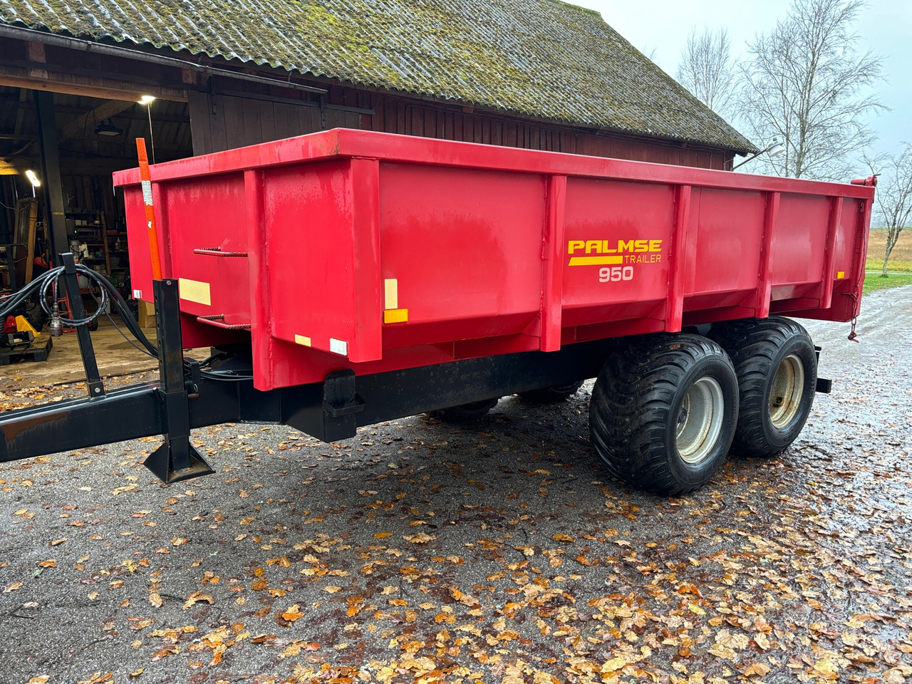 Palmse 950 - Remorque benne: photos 1 Palmse 950 - Remorque benne: photos 1