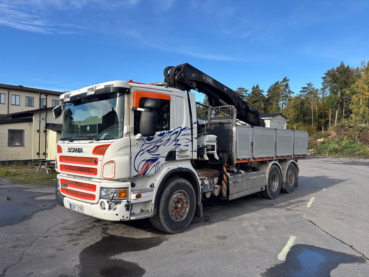 Scania P380LB6X2*4HHA - Camion grue: photos 1 Scania P380LB6X2*4HHA - Camion grue: photos 1