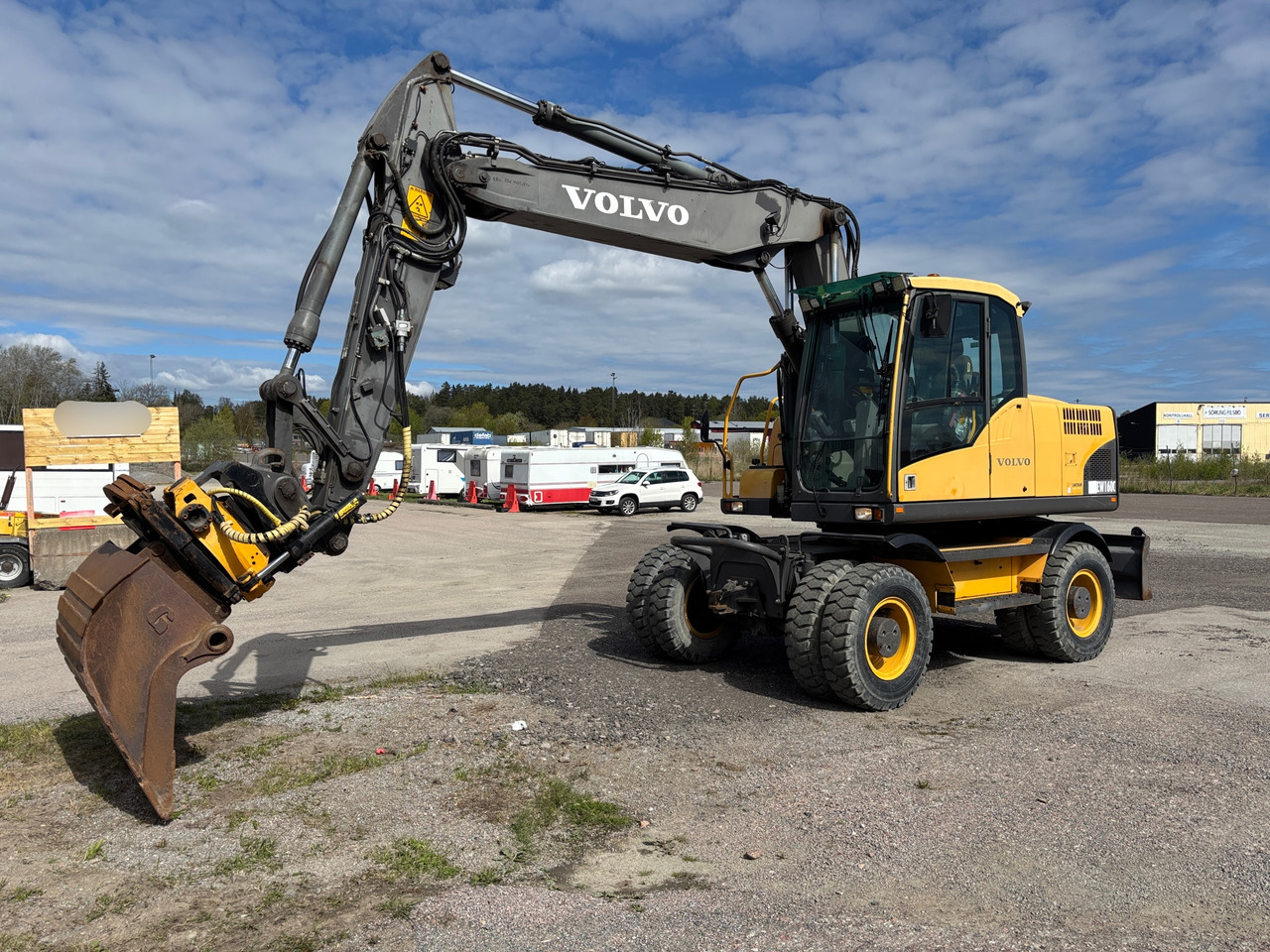 Volvo EW160C - Pelle: photos 1 Volvo EW160C - Pelle: photos 1
