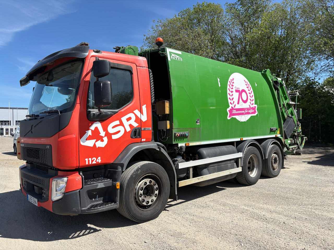 Volvo FE CNG - Benne à ordures ménagères: photos 1 Volvo FE CNG - Benne à ordures ménagères: photos 1
