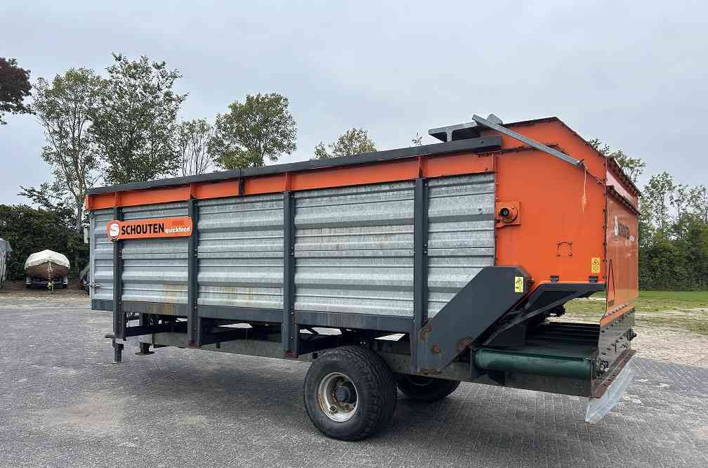 Schouten VDW 210 A voerwagen, doseerwagen - Mélangeuse: photos 2 Schouten VDW 210 A voerwagen, doseerwagen - Mélangeuse: photos 2