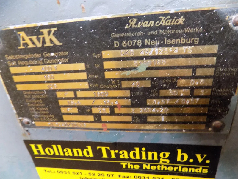 MAN generator 120 kva - Groupe électrogène: photos 5 MAN generator 120 kva - Groupe électrogène: photos 5