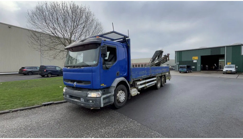 Camion plateau, Camion grue Renault Premium 320 Premium 320 Dci: photos 14