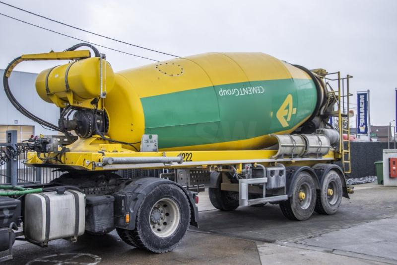 DE BUF BETON MIXER/MALAXEUR/MISCHER-12M3 - Semi-remorque malaxeur: photos 1 DE BUF BETON MIXER/MALAXEUR/MISCHER-12M3 - Semi-remorque malaxeur: photos 1