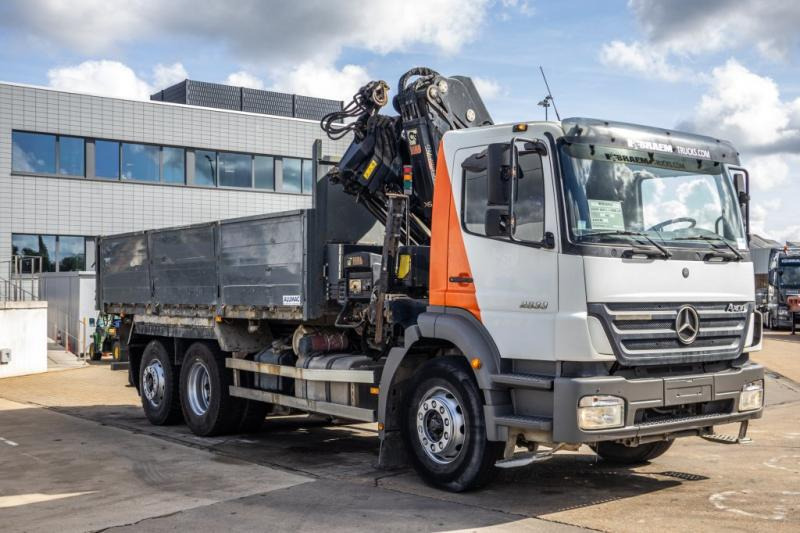 Mercedes AXOR 2533 L - HIAB 244 E-4 HIPRO - Camion benne, Camion grue: photos 3 Mercedes AXOR 2533 L - HIAB 244 E-4 HIPRO - Camion benne, Camion grue: photos 3