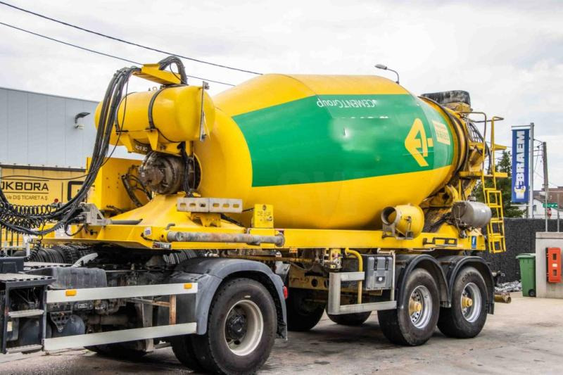 DE BUF BETON MIXER/MALAXEUR/MISCHER 10M3 - Semi-remorque: photos 4 DE BUF BETON MIXER/MALAXEUR/MISCHER 10M3 - Semi-remorque: photos 4