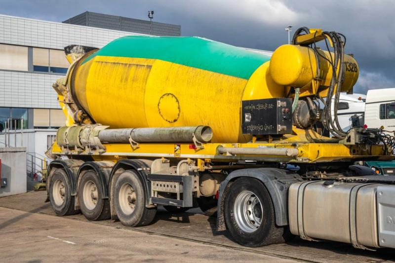 DE BUF BETON MIXER/MISCHER/MALAXEUR12M³ - Semi-remorque: photos 2 DE BUF BETON MIXER/MISCHER/MALAXEUR12M³ - Semi-remorque: photos 2