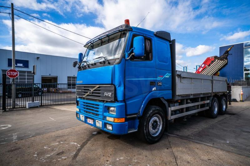 Volvo FH 12-340 - HMF 2420 K6 (2012) - Camion plateau, Camion grue: photos 1 Volvo FH 12-340 - HMF 2420 K6 (2012) - Camion plateau, Camion grue: photos 1