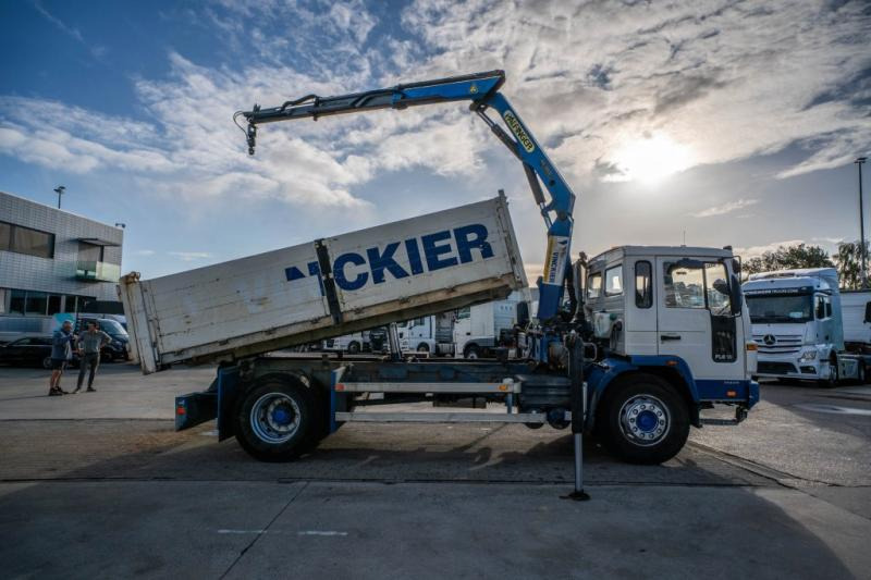 Volvo FL 619 - PK 9501 - Camion benne, Camion grue: photos 3 Volvo FL 619 - PK 9501 - Camion benne, Camion grue: photos 3