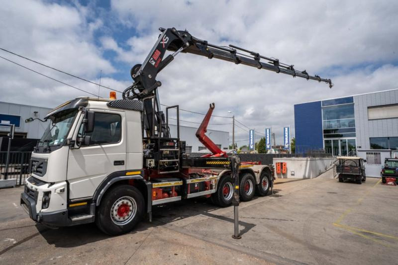 Volvo FMX 420 - HIAB 322 E - 7 HIPRO - Camion ampliroll, Camion grue: photos 1 Volvo FMX 420 - HIAB 322 E - 7 HIPRO - Camion ampliroll, Camion grue: photos 1
