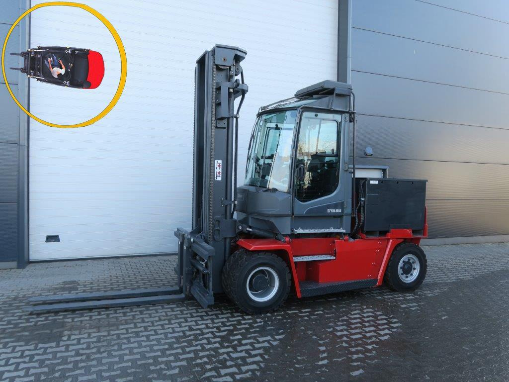 Kalmar ECG80-6 - TRIPLEX - Drehsitz - Chariot élévateur électrique: photos 1 Kalmar ECG80-6 - TRIPLEX - Drehsitz - Chariot élévateur électrique: photos 1