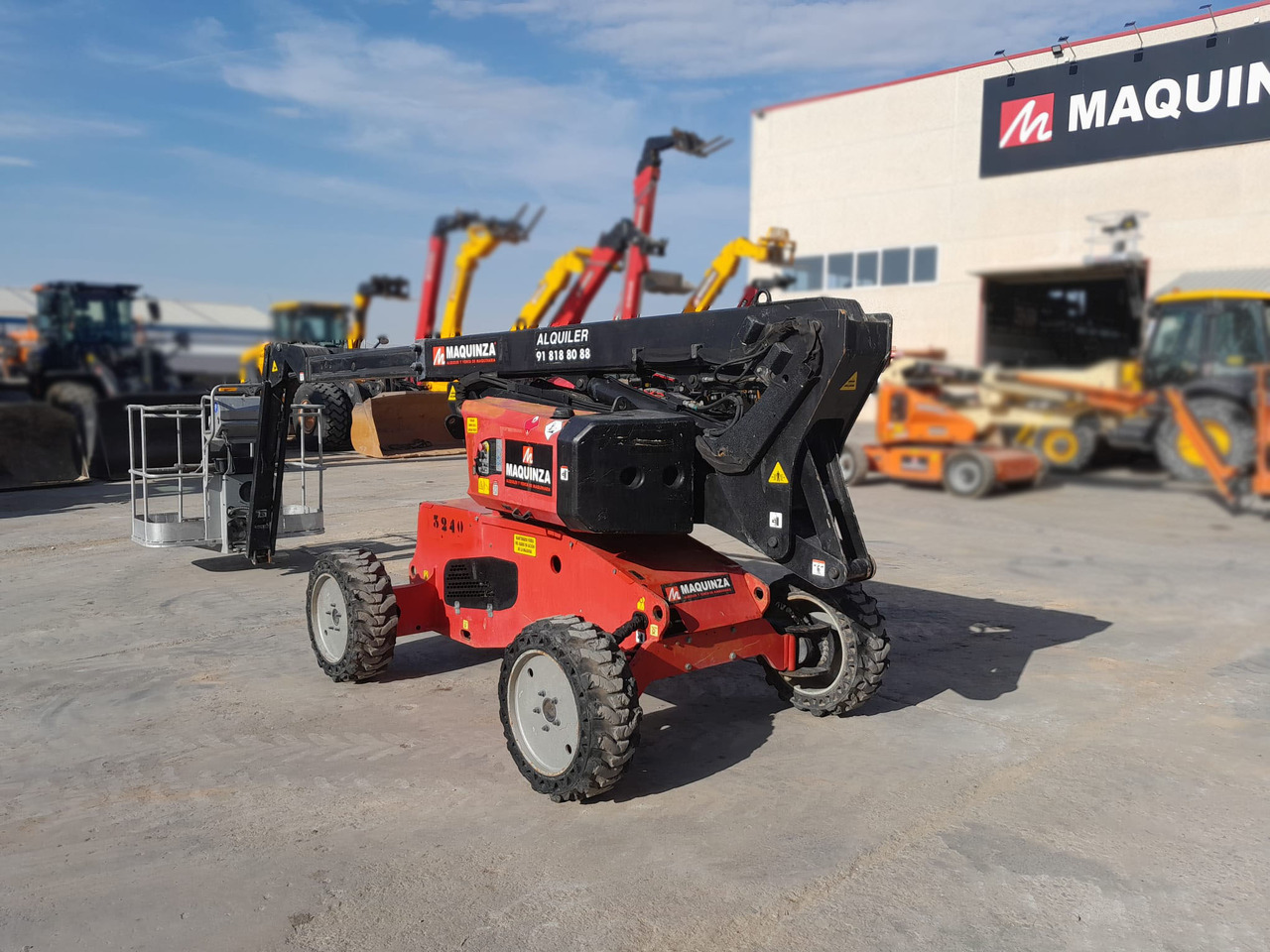MANITOU MAN GO 12 - Nacelle articulée: photos 2 MANITOU MAN GO 12 - Nacelle articulée: photos 2