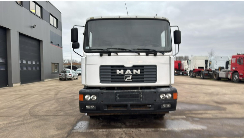 MAN 18.285 (GARBAGE TRUCK / TOP CONDITION / 6 CYLINDER / MANUAL GEARBOX) - Benne à ordures ménagères: photos 2 MAN 18.285 (GARBAGE TRUCK / TOP CONDITION / 6 CYLINDER / MANUAL GEARBOX) - Benne à ordures ménagères: photos 2