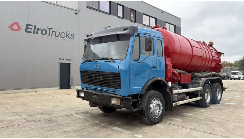 Mercedes-Benz SK 2626 (6X4 / GRAND PONT / LAMES / 14000 LITERS) - Camion vidangeur: photos 1 Mercedes-Benz SK 2626 (6X4 / GRAND PONT / LAMES / 14000 LITERS) - Camion vidangeur: photos 1