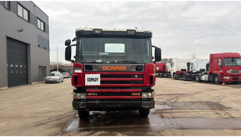 Scania 124 - 400 (MANUAL PUMP / 6X2 / BIG AXLE / GRAND PONT / POMPE MANUELLE) - Châssis cabine: photos 2 Scania 124 - 400 (MANUAL PUMP / 6X2 / BIG AXLE / GRAND PONT / POMPE MANUELLE) - Châssis cabine: photos 2