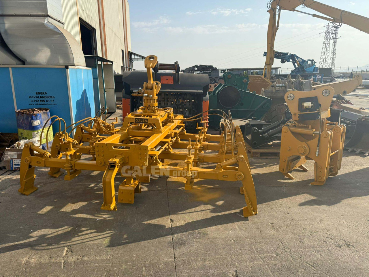 GALEN Rail Handler (Tie Grab) - Grappin pour Grue mobile: photos 3 GALEN Rail Handler (Tie Grab) - Grappin pour Grue mobile: photos 3