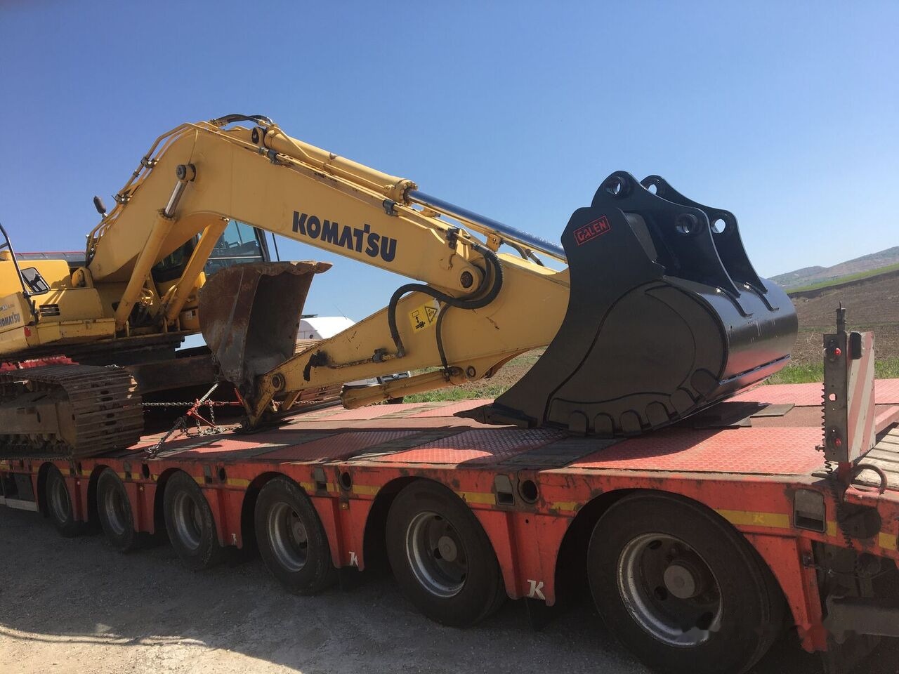 Komatsu PC350 Rock Bucket - Godet pour pelle: photos 2 Komatsu PC350 Rock Bucket - Godet pour pelle: photos 2