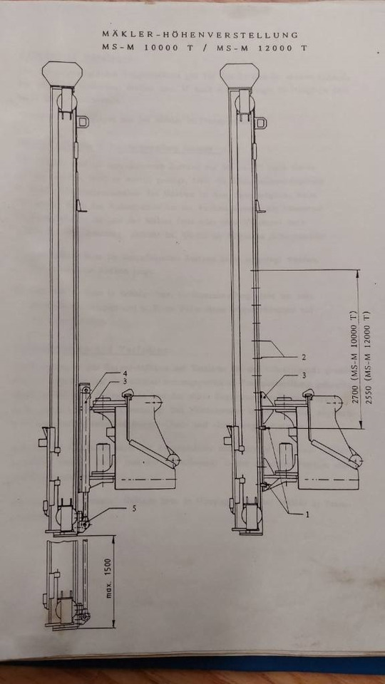 Mât de battage ABI MULLER MS-M12000T SENNEBOGEN SR28T bauer bg rg rtg: photos 20