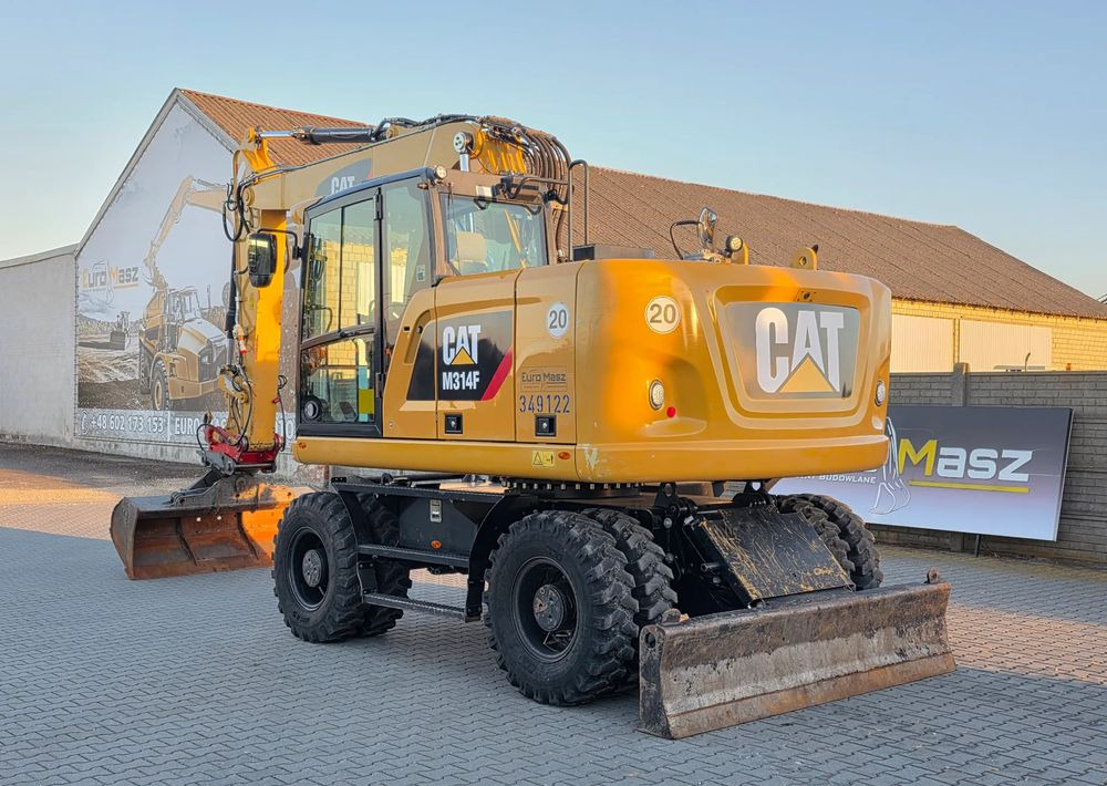 Caterpillar M314F, 2018 ROK, 4200 MTH, 2 ŁYŻKI - Pelle sur pneus: photos 3 Caterpillar M314F, 2018 ROK, 4200 MTH, 2 ŁYŻKI - Pelle sur pneus: photos 3