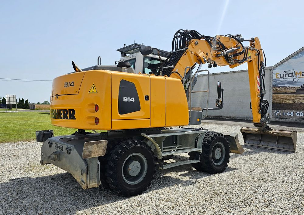 Liebherr A 914 Litronic, 2016 ROK, 4300 MTH - Pelle sur pneus: photos 5 Liebherr A 914 Litronic, 2016 ROK, 4300 MTH - Pelle sur pneus: photos 5