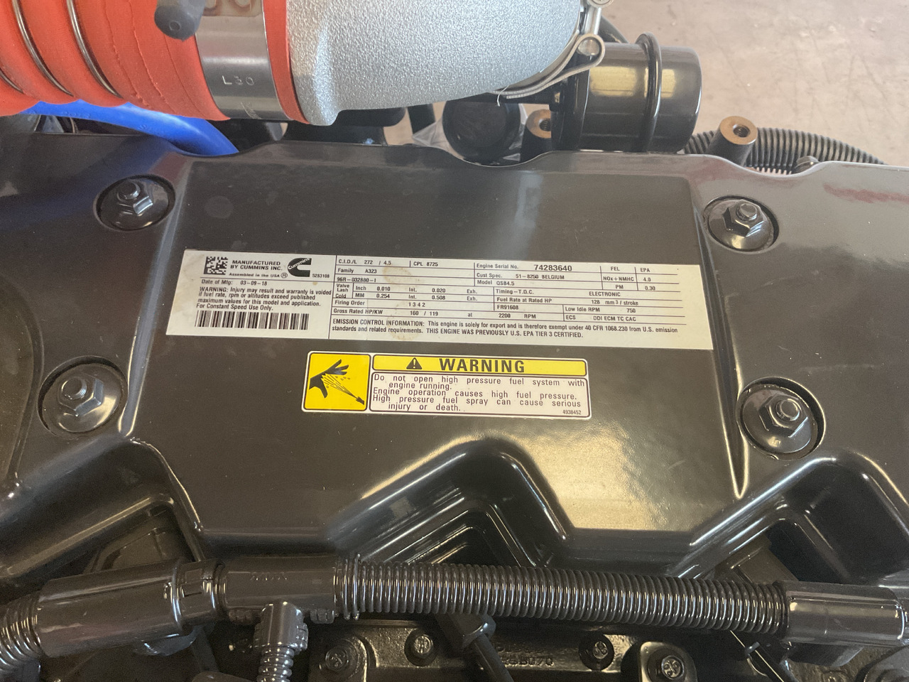 Cummins QSB 4.5 Powerpack - Moteur: photos 3 Cummins QSB 4.5 Powerpack - Moteur: photos 3