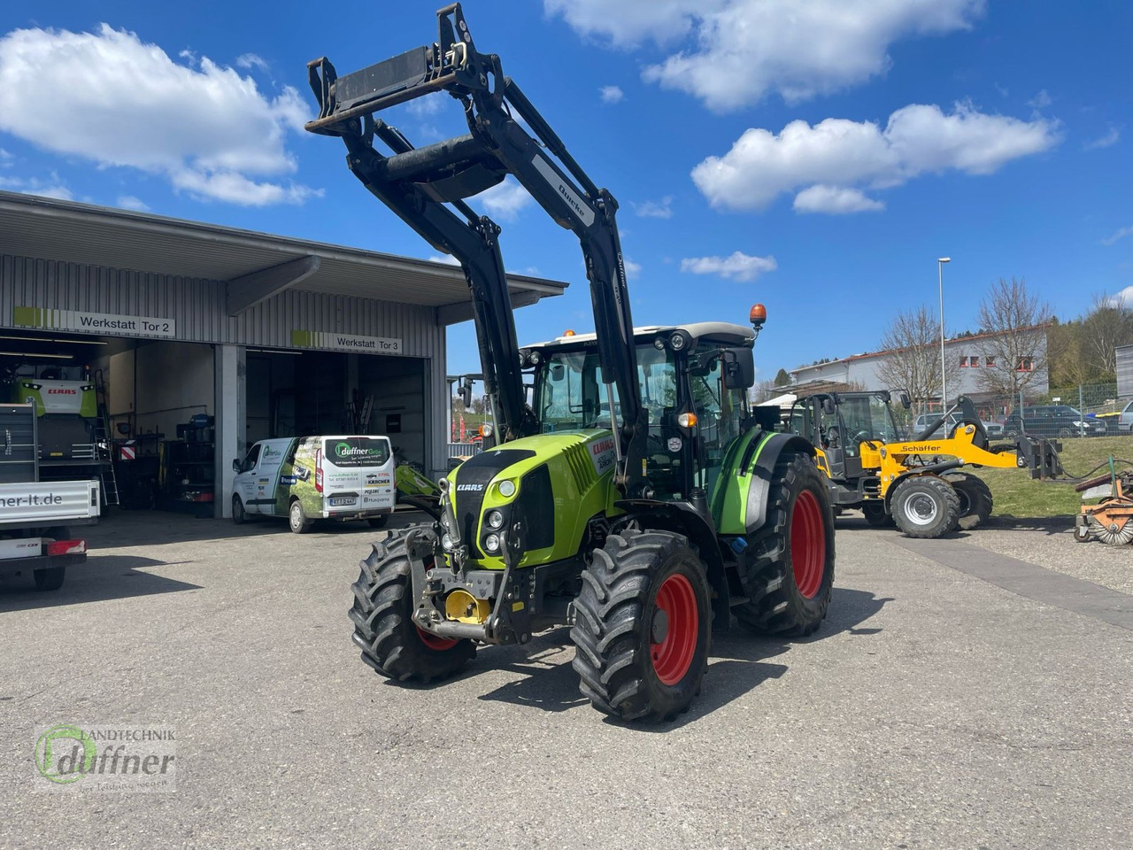 CLAAS Arion 420 CIS - Tracteur agricole: photos 2 CLAAS Arion 420 CIS - Tracteur agricole: photos 2