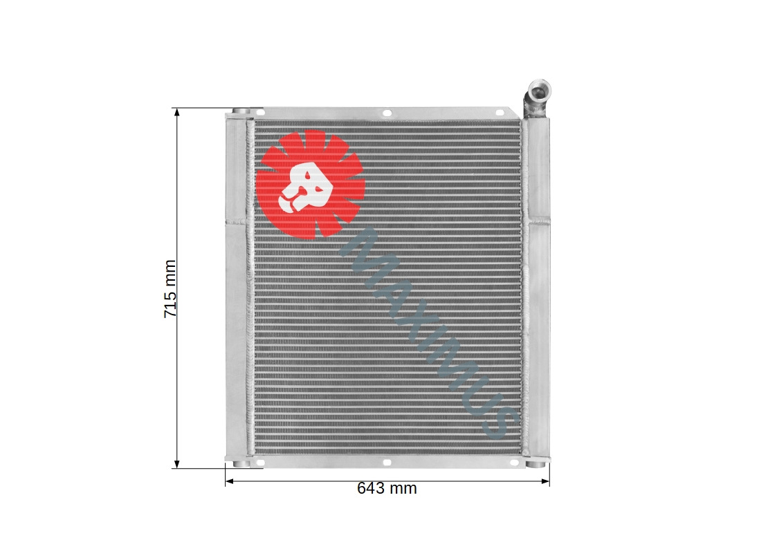 DEMAG SPRINT 055 - Radiateur pour Compresseur d'air: photos 2 DEMAG SPRINT 055 - Radiateur pour Compresseur d'air: photos 2