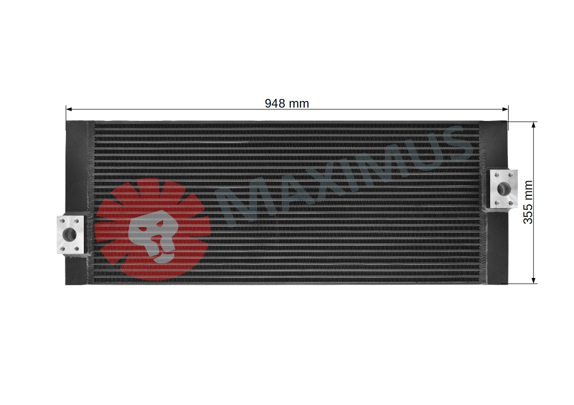 LIEBHERR A900 , A904 , R900 , - Radiateur d'huile pour Pelle: photos 3 LIEBHERR A900 , A904 , R900 , - Radiateur d'huile pour Pelle: photos 3