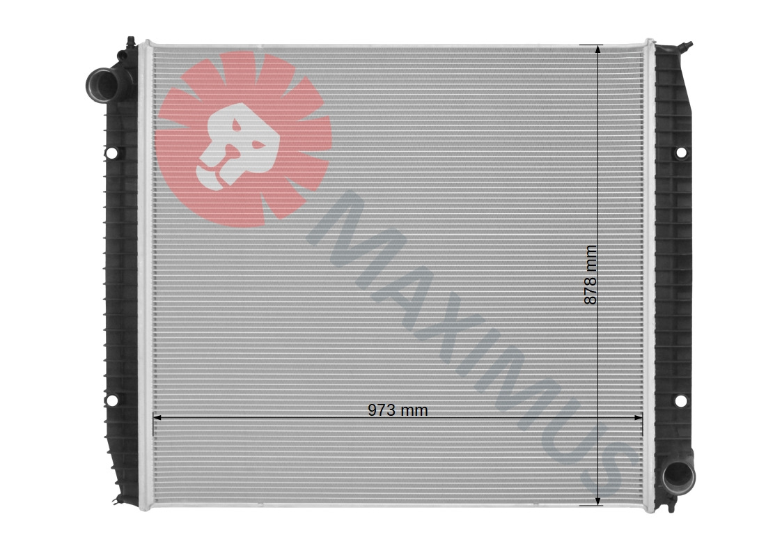 MERCEDES-BENZ EVOBUS TOURISMO TRAVEGO - Radiateur pour Bus: photos 2 MERCEDES-BENZ EVOBUS TOURISMO TRAVEGO - Radiateur pour Bus: photos 2