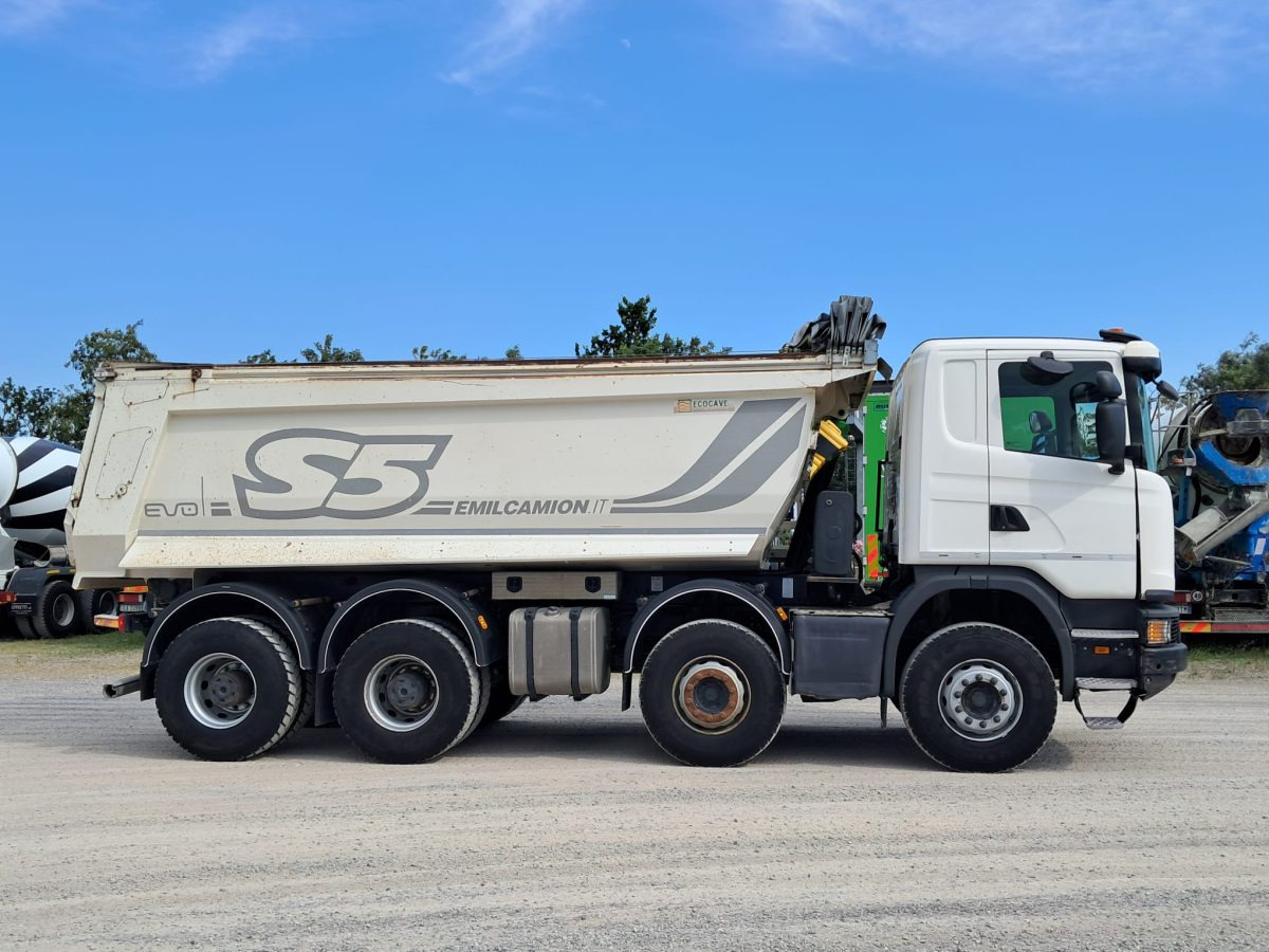 SCANIA G450 - Camion benne: photos 4 SCANIA G450 - Camion benne: photos 4