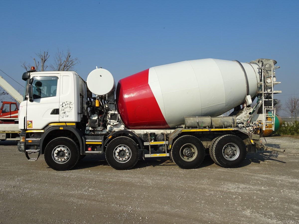 SCANIA R420 8X4 ARMEC HY120 - Camion malaxeur: photos 2 SCANIA R420 8X4 ARMEC HY120 - Camion malaxeur: photos 2