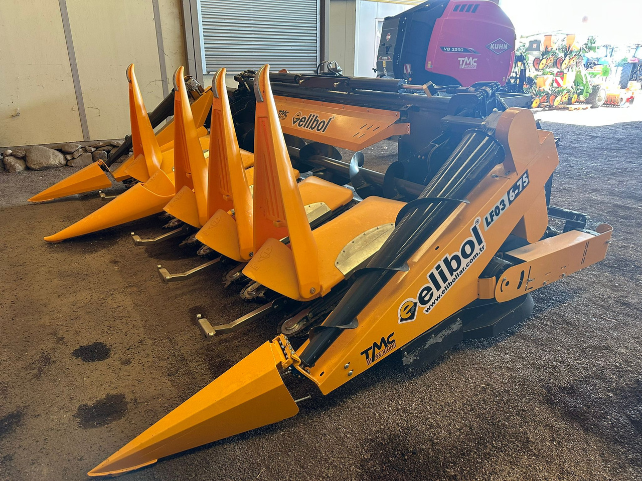 ELİBOL LF03 / 6-75 6 ROWS FOLDABLE CORN HEADER - Cueilleur de maïs: photos 1 ELİBOL LF03 / 6-75 6 ROWS FOLDABLE CORN HEADER - Cueilleur de maïs: photos 1