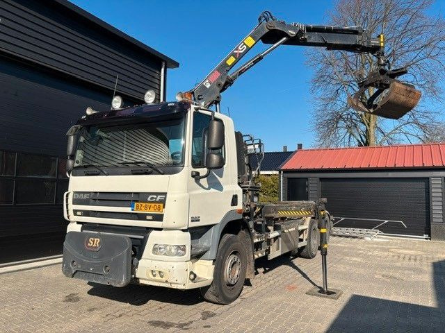 DAF FAS CF85.360 mit VDL Haak + HIAB 122 Kran - Camion ampliroll, Camion grue: photos 1 DAF FAS CF85.360 mit VDL Haak + HIAB 122 Kran - Camion ampliroll, Camion grue: photos 1