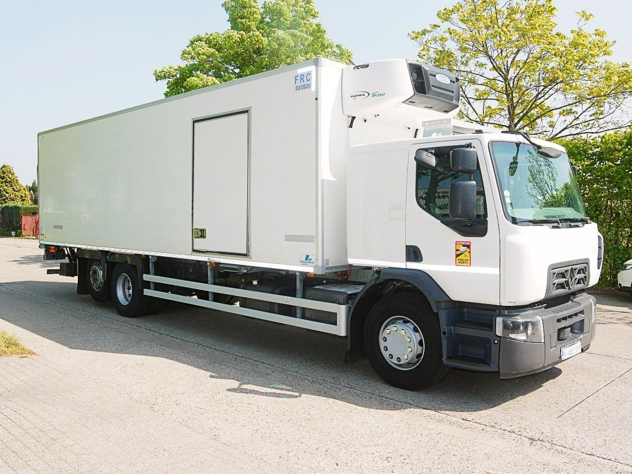 Renault D 26.320 6x2 KUHLKOFFER CARRIER SUPRA 850 XL CAB - Camion frigorifique: photos 4 Renault D 26.320 6x2 KUHLKOFFER CARRIER SUPRA 850 XL CAB - Camion frigorifique: photos 4