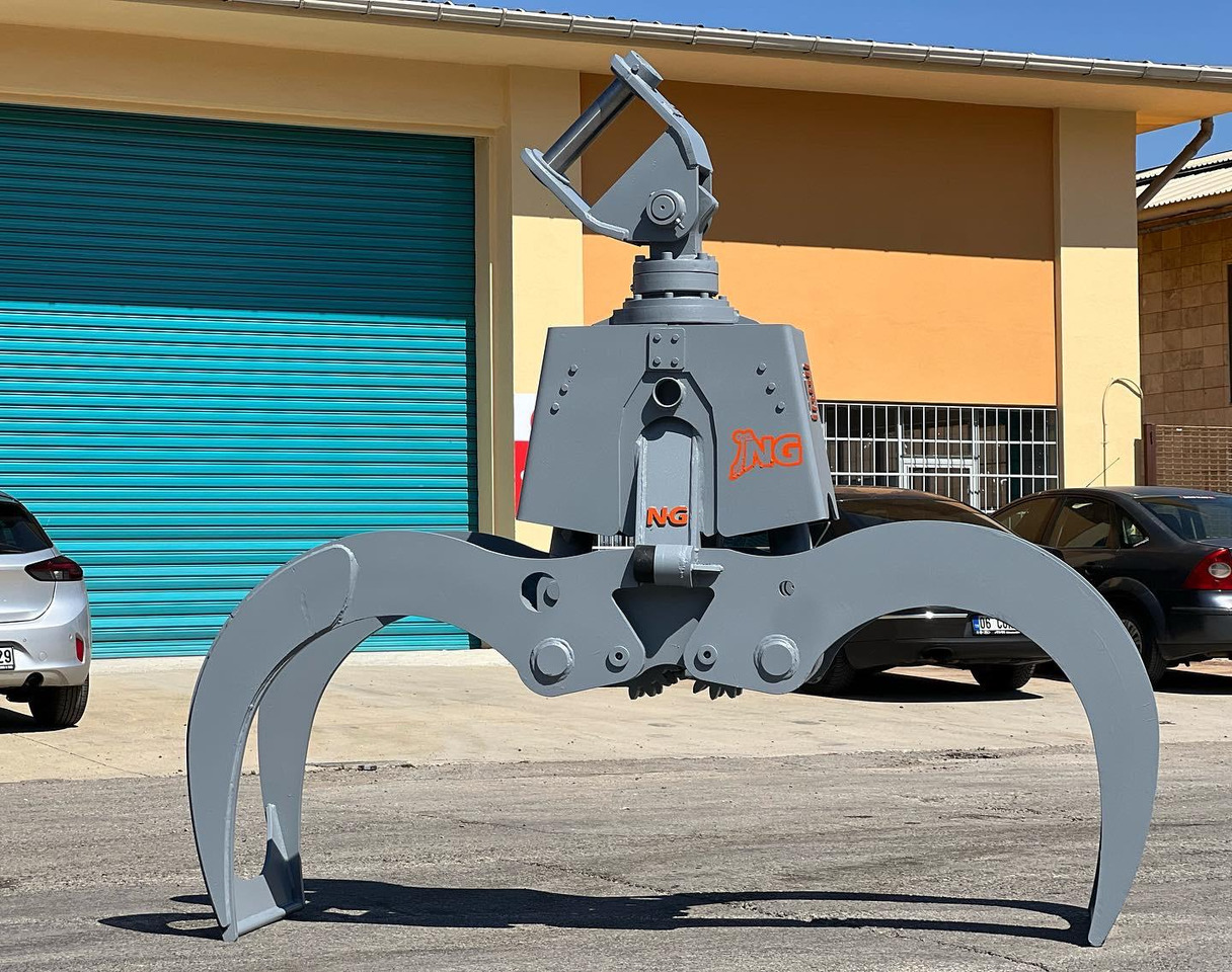 VOLVO ROTATING LOG GRAPPLE / LOG CRACKER - Grappin pour Pelle: photos 2 VOLVO ROTATING LOG GRAPPLE / LOG CRACKER - Grappin pour Pelle: photos 2