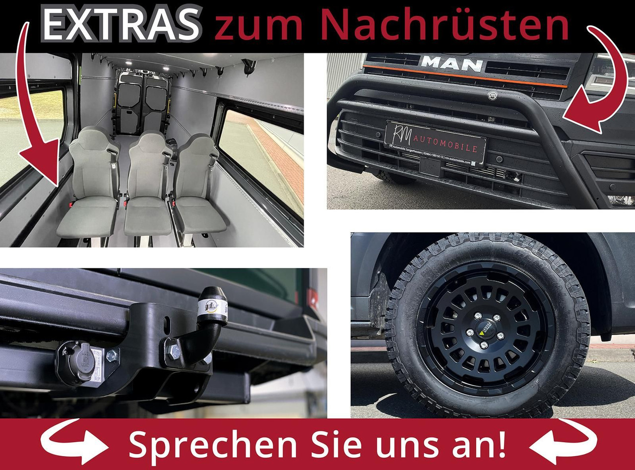 Fourgon utilitaire MAN TGE 3.180 L3H3 Kasten 4x4 AUTOM DIFF AHK ACC NAV: photos 35